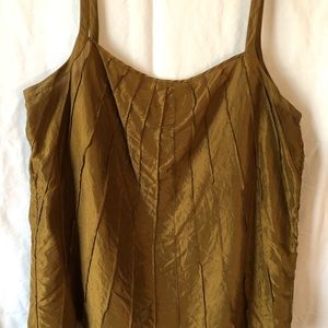 J. Crew Tops - J crew ochre silk cami J. Crew Tops - J crew ochre silk cami